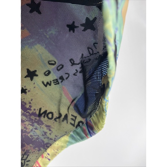 Reason Graffiti Drip Smiley Face Hoodie Mens Medium Streetwear Hoodie Lined - Picture 8 of 9